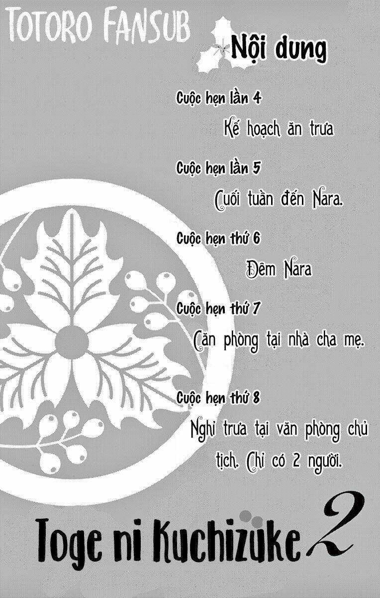 Toge Ni Kuchizuke Chương 4 Ảnh 6