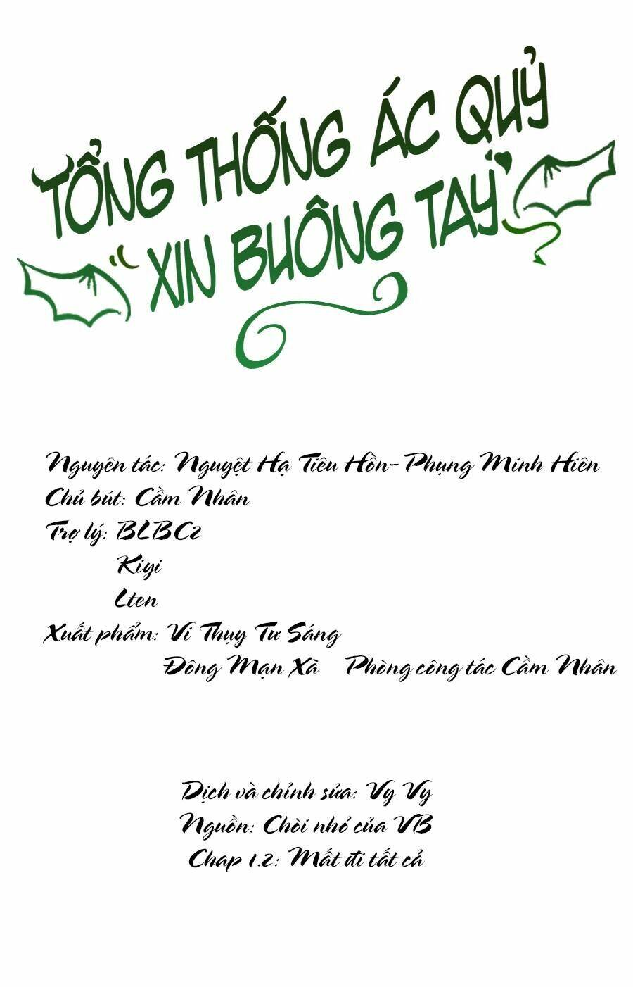 Tổng Thống Ác Quỷ Xin Buông Tay Chương 1 Ảnh 18