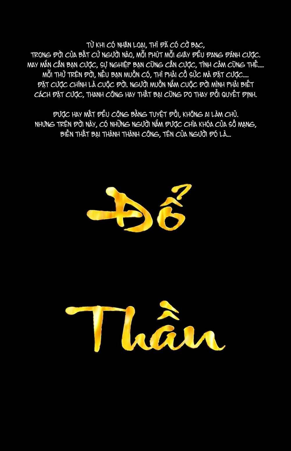 Đổ Thần Chương 1 Ảnh 3