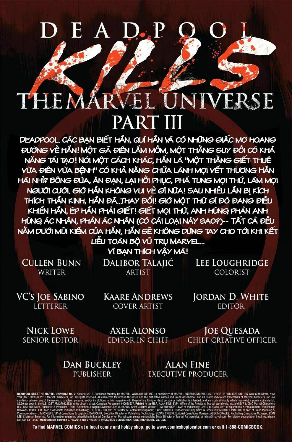 Deadpool Kills Marvel Universe Chương 3 Ảnh 4
