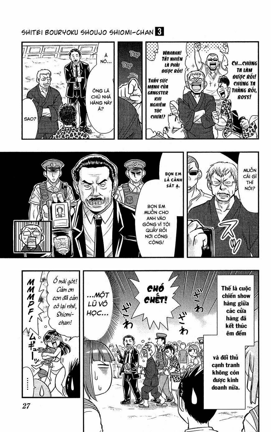 Shitei Bouryoku Shoujo Shiomi-Chan Chương 12 Ảnh 27
