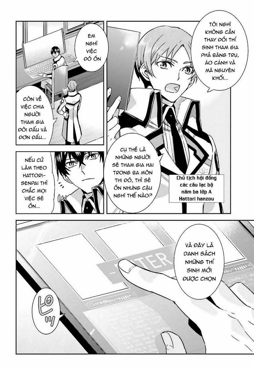 Mahouka Koukou No Rettousei - Steeplechase Hen Chương 3 Ảnh 14
