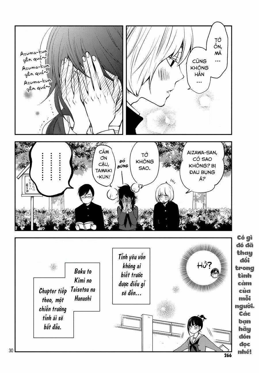 Boku To Kimi No Taisetsu Na Hanashi Chương 11 Ảnh 32