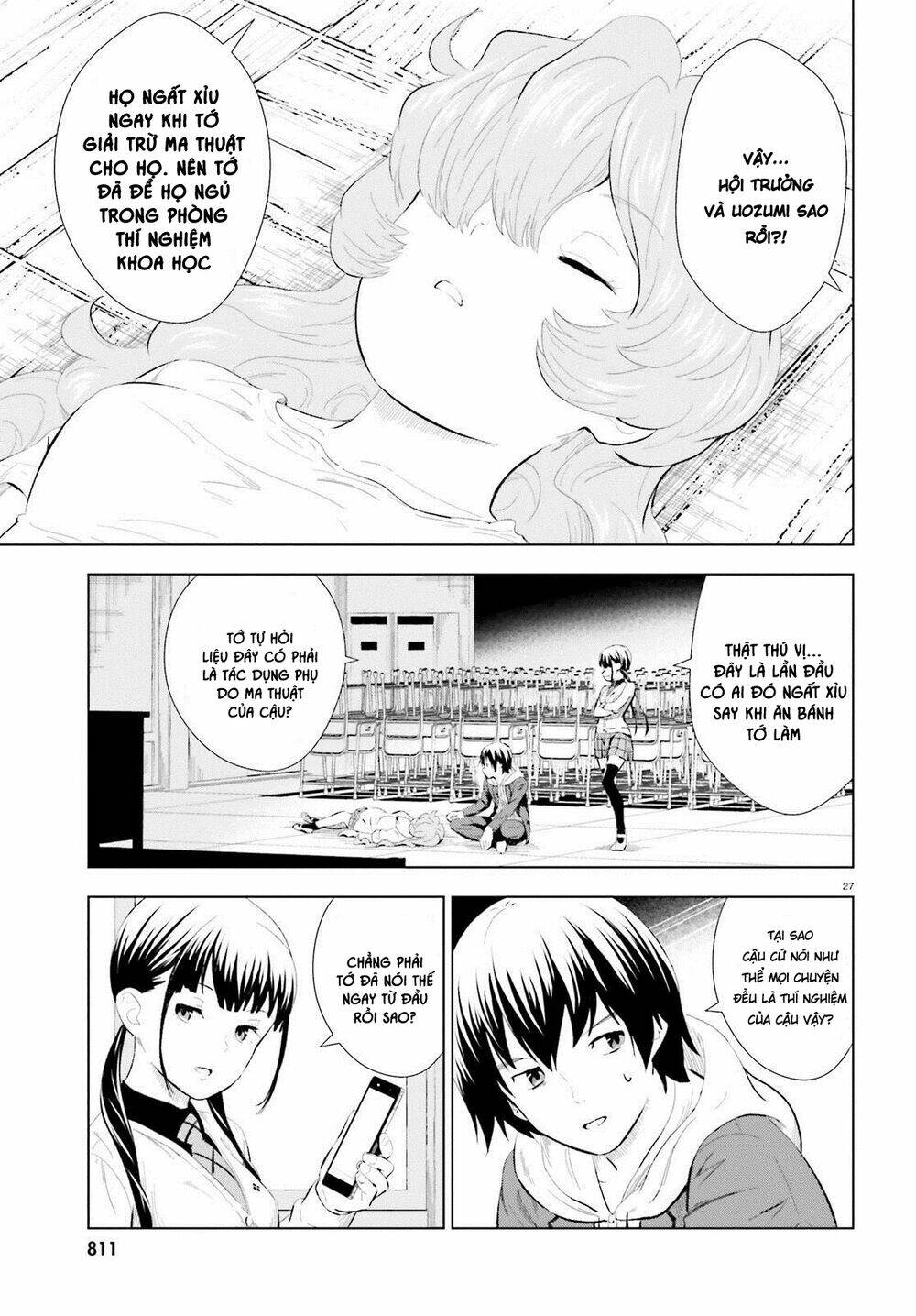 Kuromori-San Can Not Use A Smartphone Chương 7 Ảnh 29
