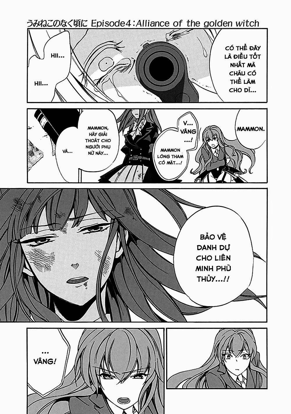 Umineko No Naku Koro Ni Episode 4: Alliance Of The Golden Witch Chương 25 Ảnh 27