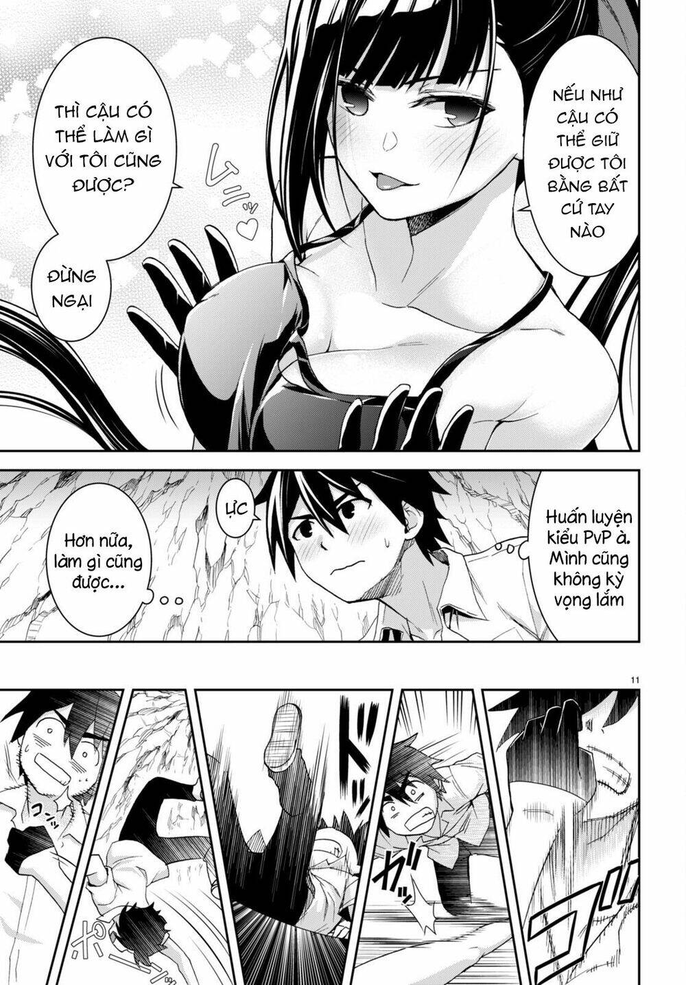 Gakkou No Minna To Isekai No Mujintou Ni Tenishitakedo Ore Dake Rakushou Desu Chương 17 Ảnh 14