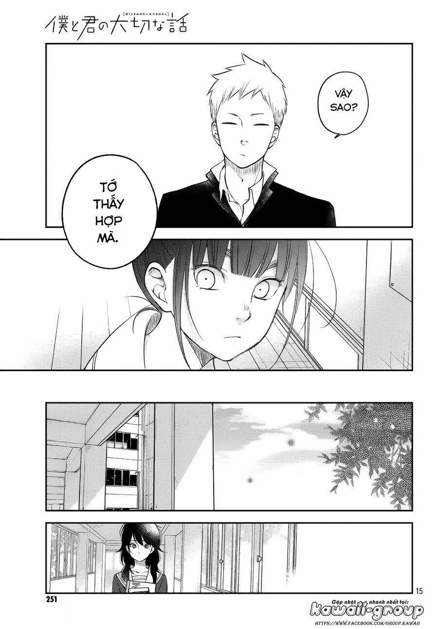 Boku To Kimi No Taisetsu Na Hanashi Chương 11 Ảnh 18