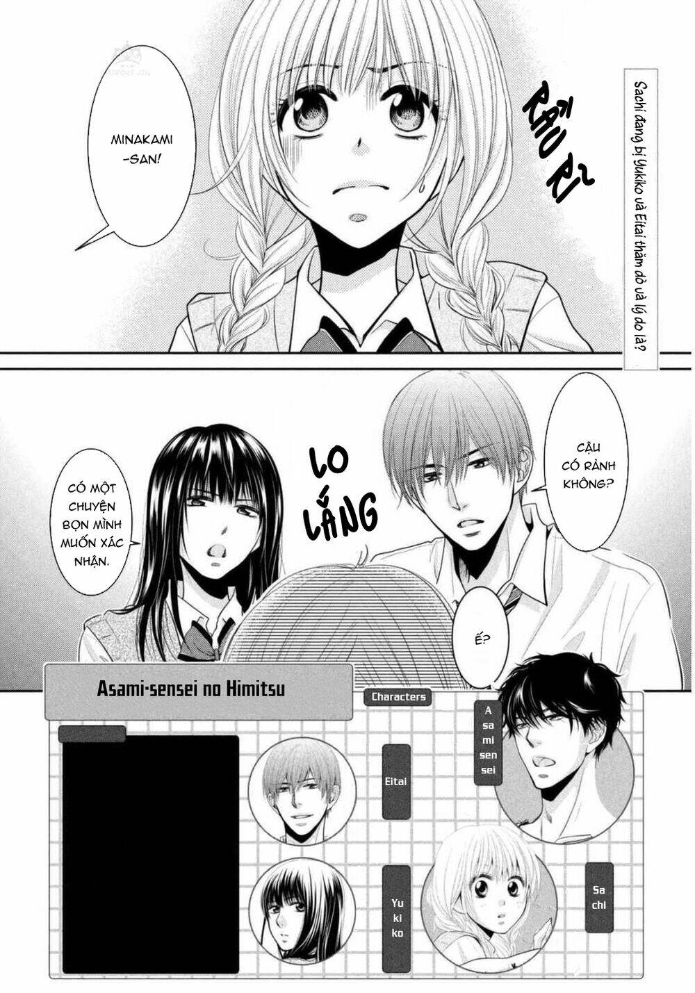 Asami-Sensei No Himitsu Chương 7 Ảnh 9