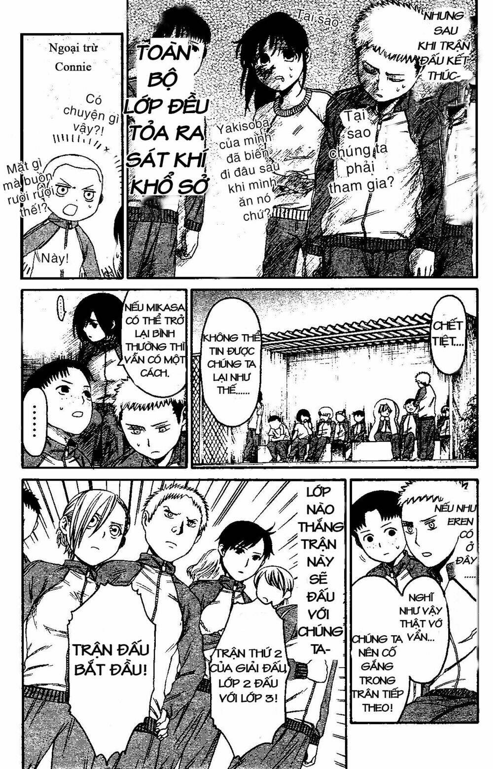 Shingeki! Kyojin Chuugakkou Chương 4 Ảnh 12
