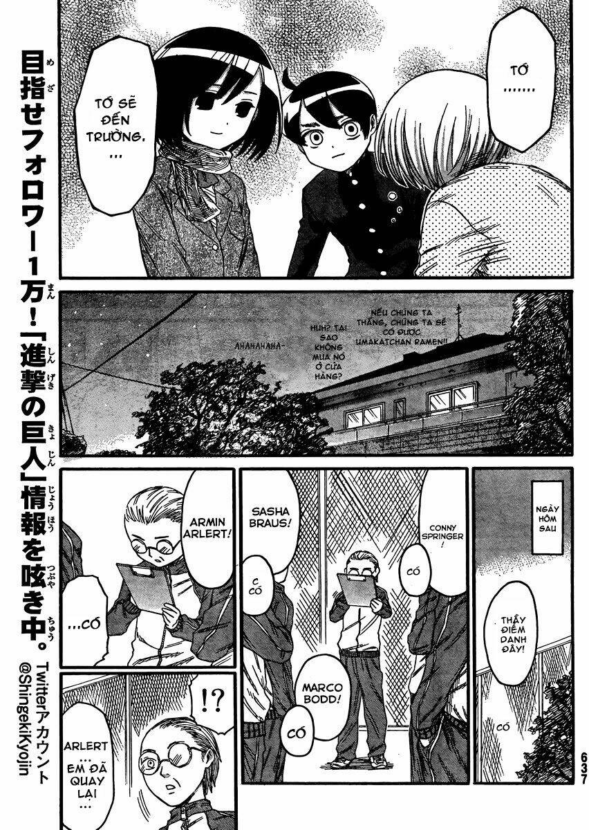 Shingeki! Kyojin Chuugakkou Chương 3 Ảnh 18