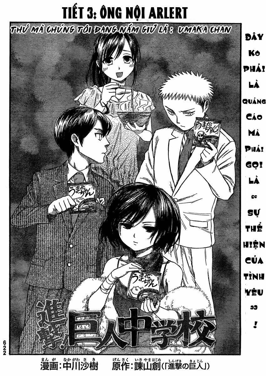 Shingeki! Kyojin Chuugakkou Chương 3 Ảnh 3