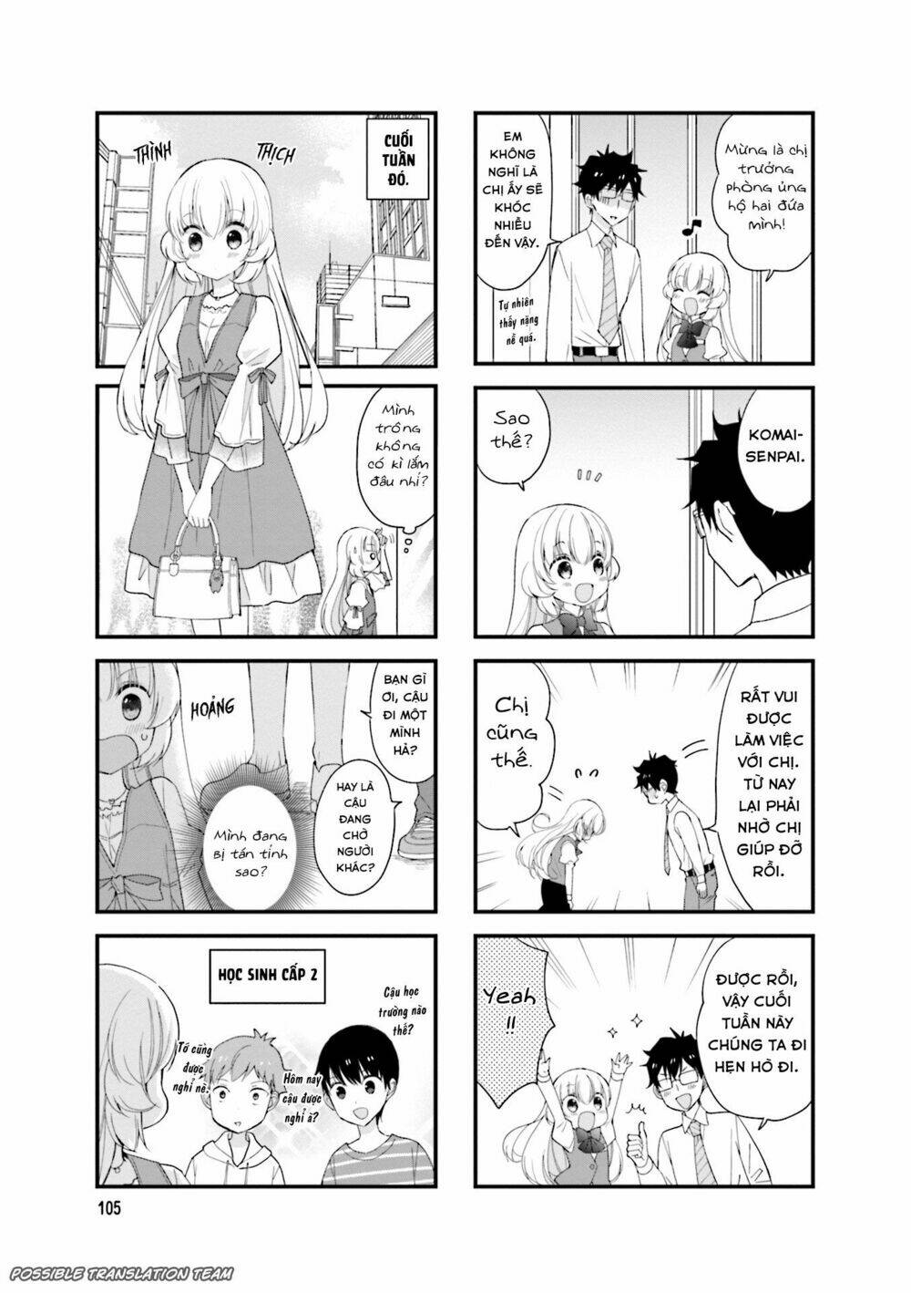 Senpai Nhỏ Nhắn Của Tôi Rất Dễ Thương Chương 29 Ảnh 6