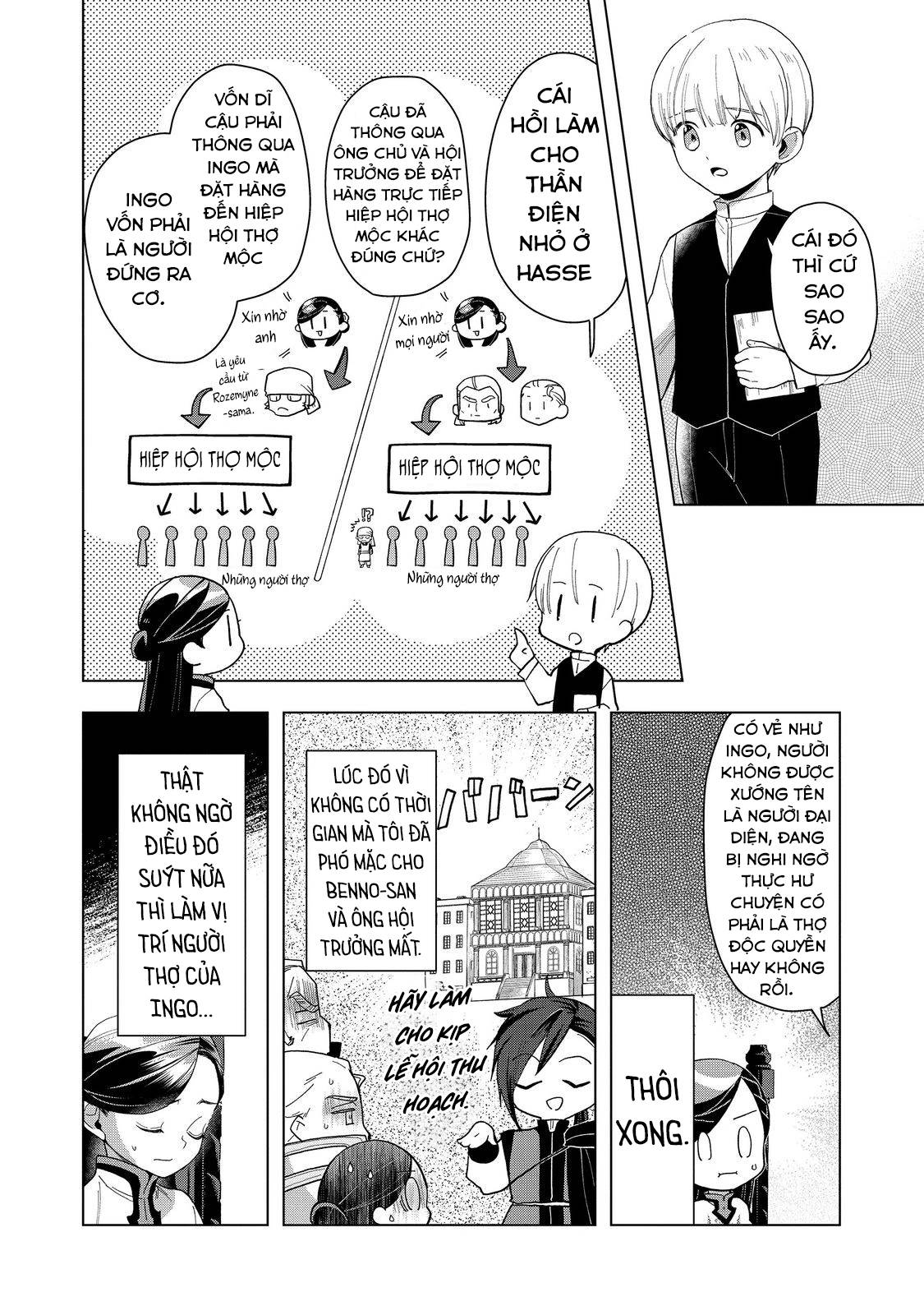 Honzuki No Gekokujou : Dai 3-Bu Ryouchi Ni Hon O Hirogeyou ! Chương 43 Ảnh 6