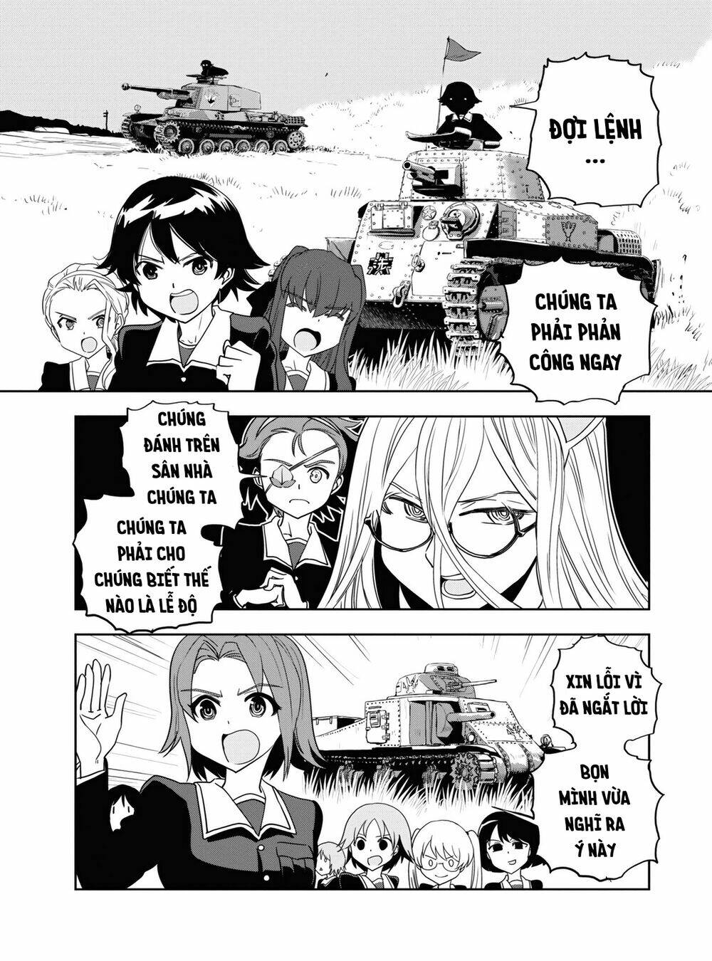 Girls Und Panzer: Ribbon No Musha Chương 59 Ảnh 16