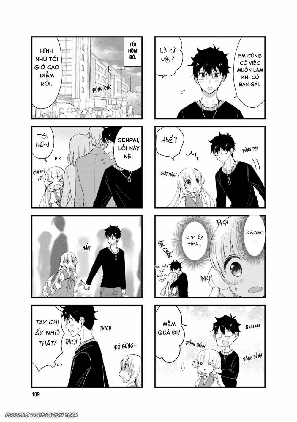 Senpai Nhỏ Nhắn Của Tôi Rất Dễ Thương Chương 29 Ảnh 10