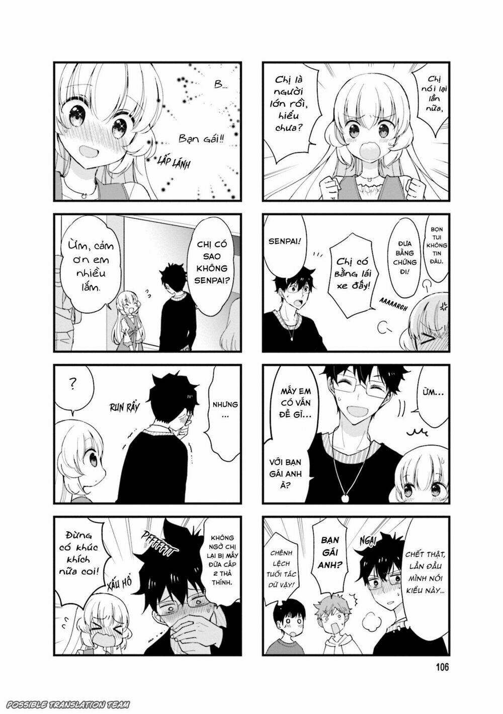 Senpai Nhỏ Nhắn Của Tôi Rất Dễ Thương Chương 29 Ảnh 7