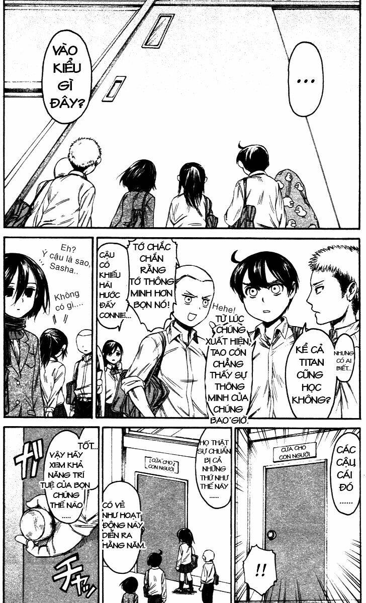Shingeki! Kyojin Chuugakkou Chương 6 Ảnh 6