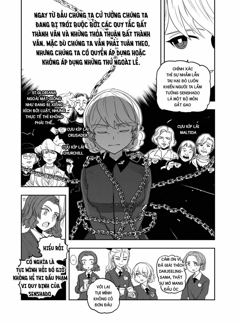 Girls Und Panzer: Ribbon No Musha Chương 59 Ảnh 11