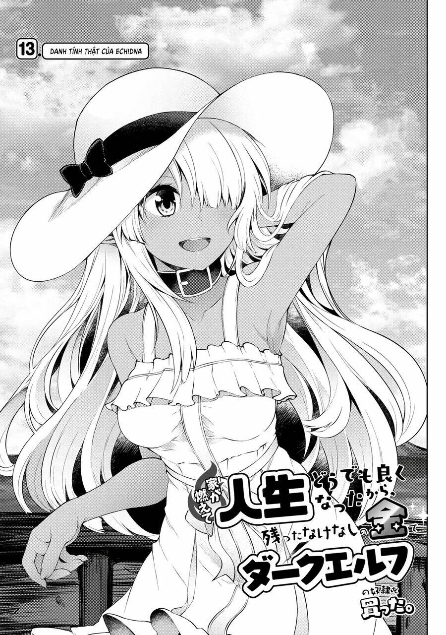 Ie Ga Moete Jinsei Dou Demo Yoku Natta Kara, Nokotta Nakenashi No Kin De Dark Elf No Dorei O Katta Chương 13 Ảnh 2