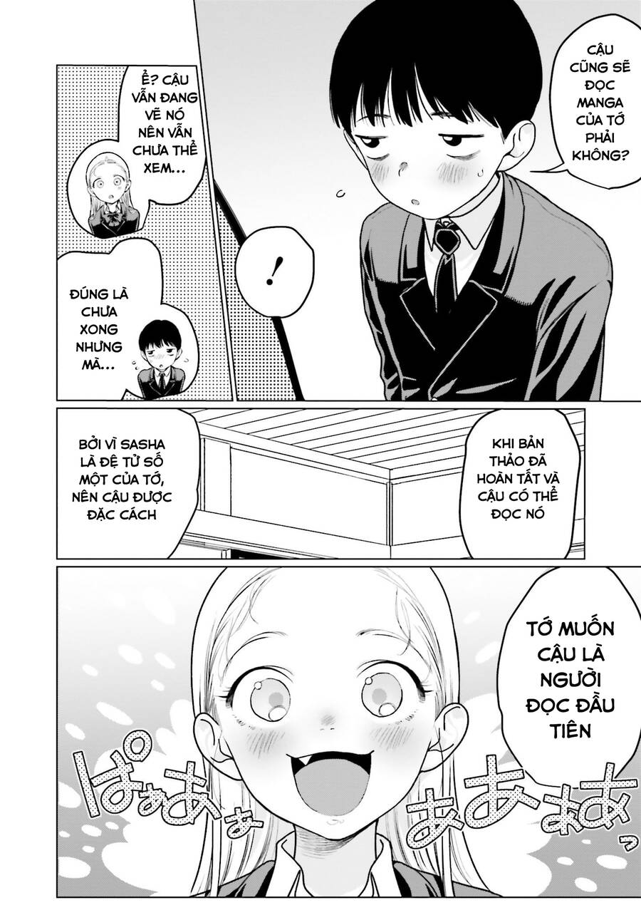 Bé Sơ Trung Sasha Và Thằng Bạn Otaku Cùng Lớp Chương 15 Ảnh 11