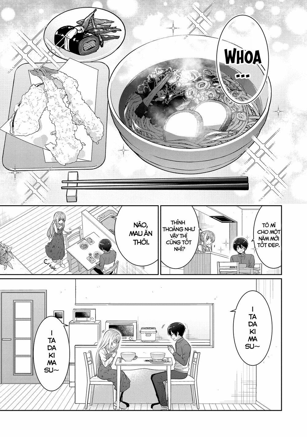 Otonari No Tenshi-Sama Ni Itsunomanika Dame Ningen Ni Sareteita Ken Chương 13.1 Ảnh 11