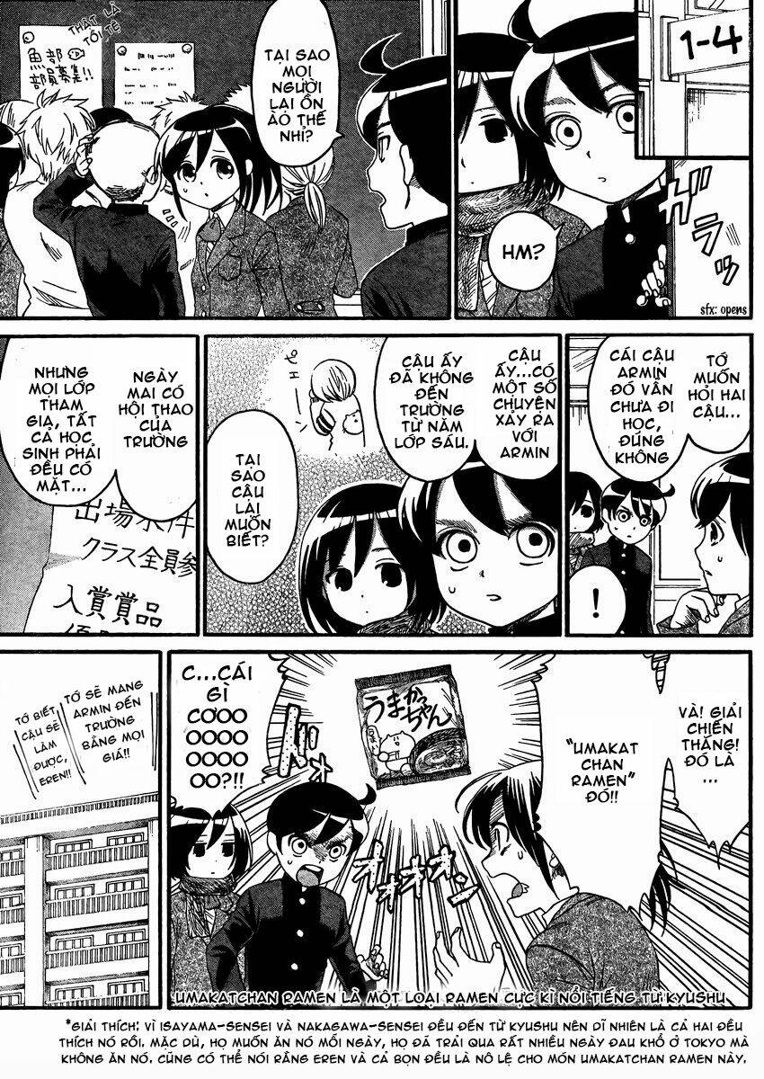 Shingeki! Kyojin Chuugakkou Chương 3 Ảnh 2
