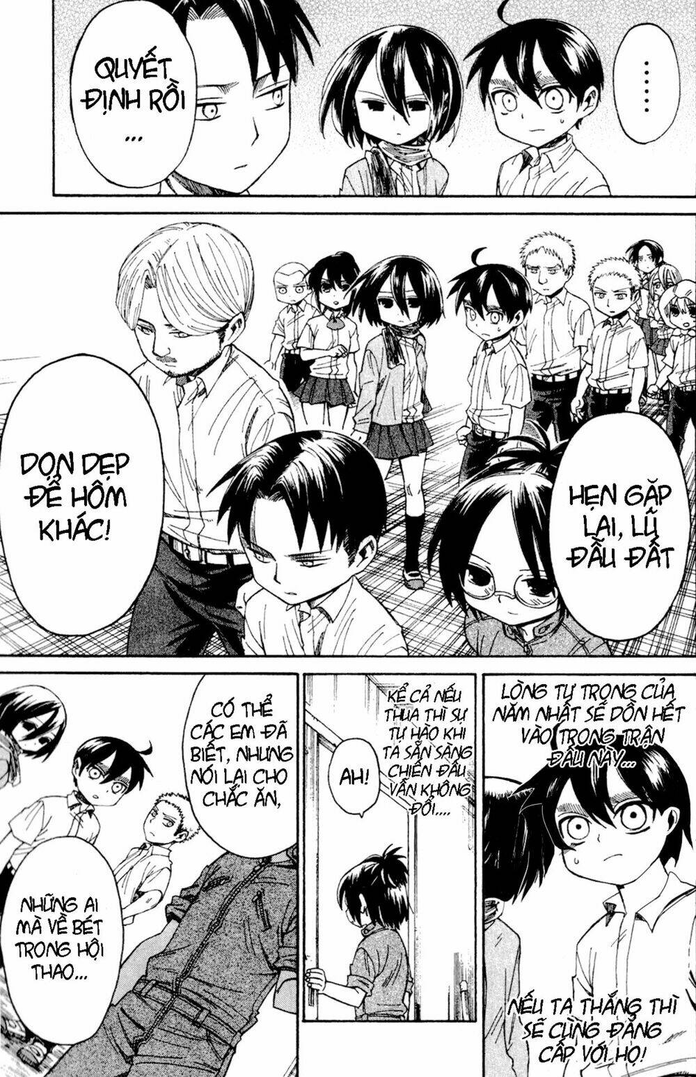 Shingeki! Kyojin Chuugakkou Chương 14 Ảnh 19