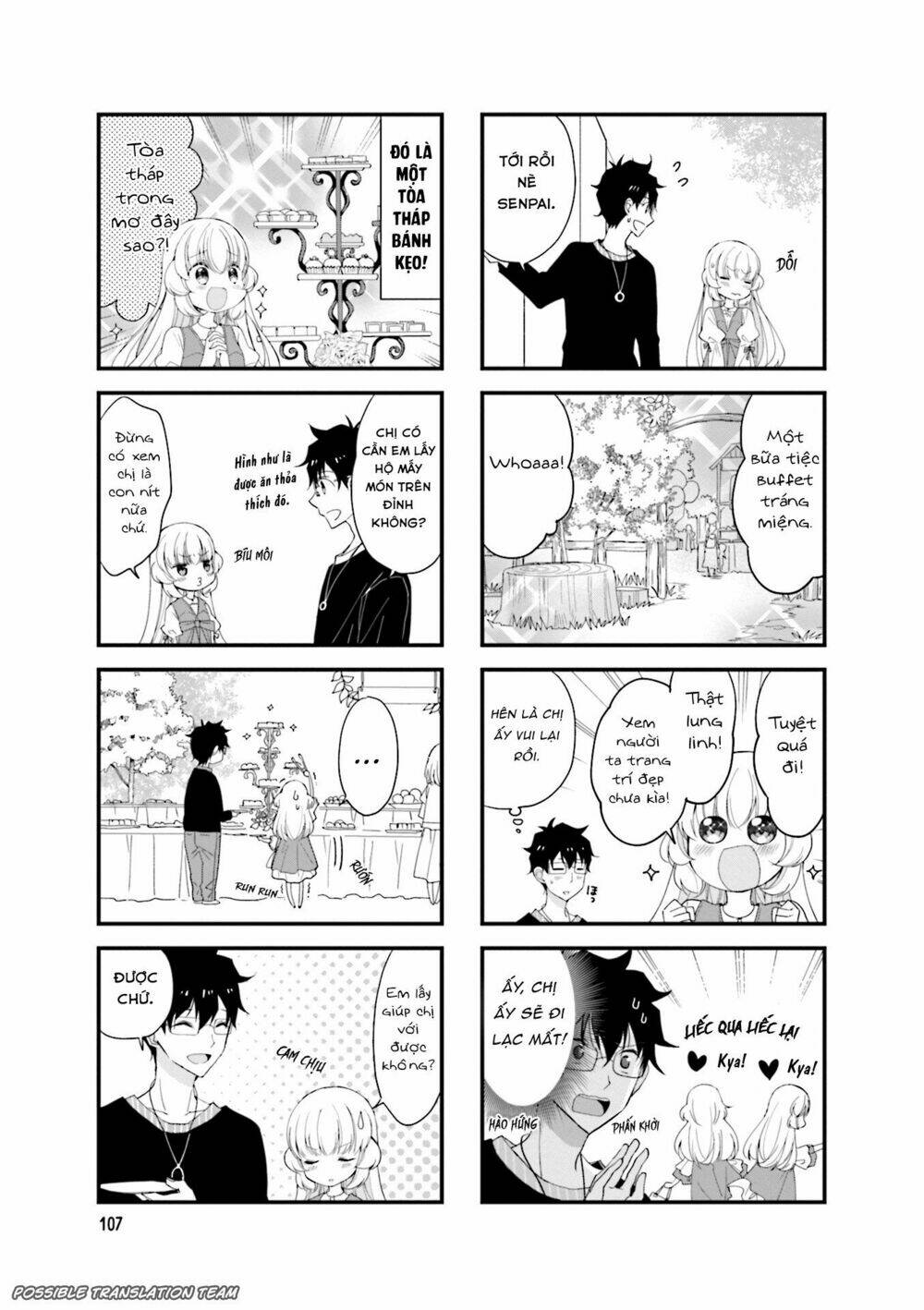 Senpai Nhỏ Nhắn Của Tôi Rất Dễ Thương Chương 29 Ảnh 8
