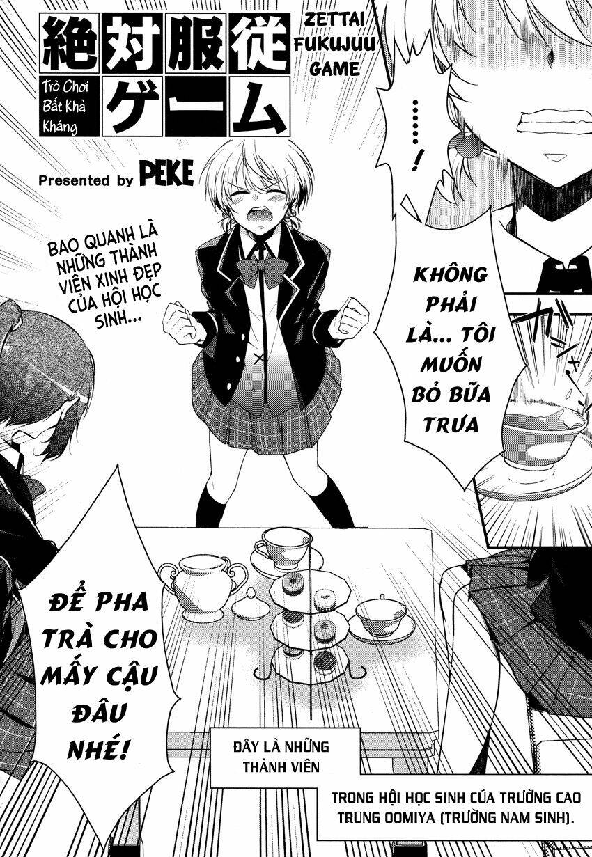 Zettai Fukujuu Game Chương 2 Ảnh 4