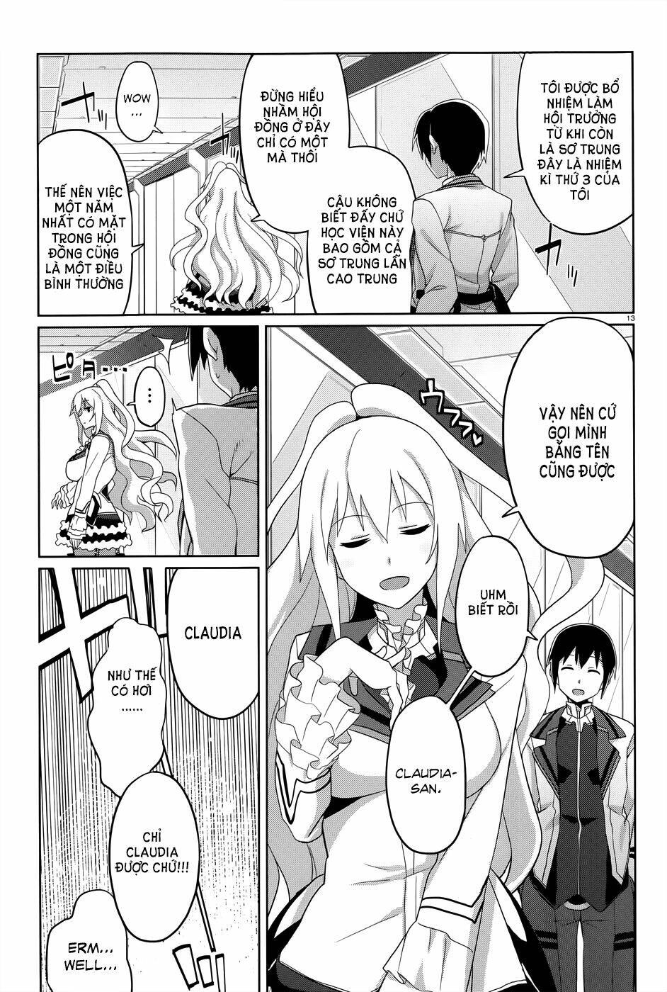 Gakusen Toshi Asterisk Chương 3 Ảnh 16