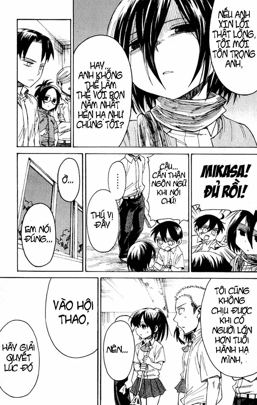 Shingeki! Kyojin Chuugakkou Chương 14 Ảnh 17