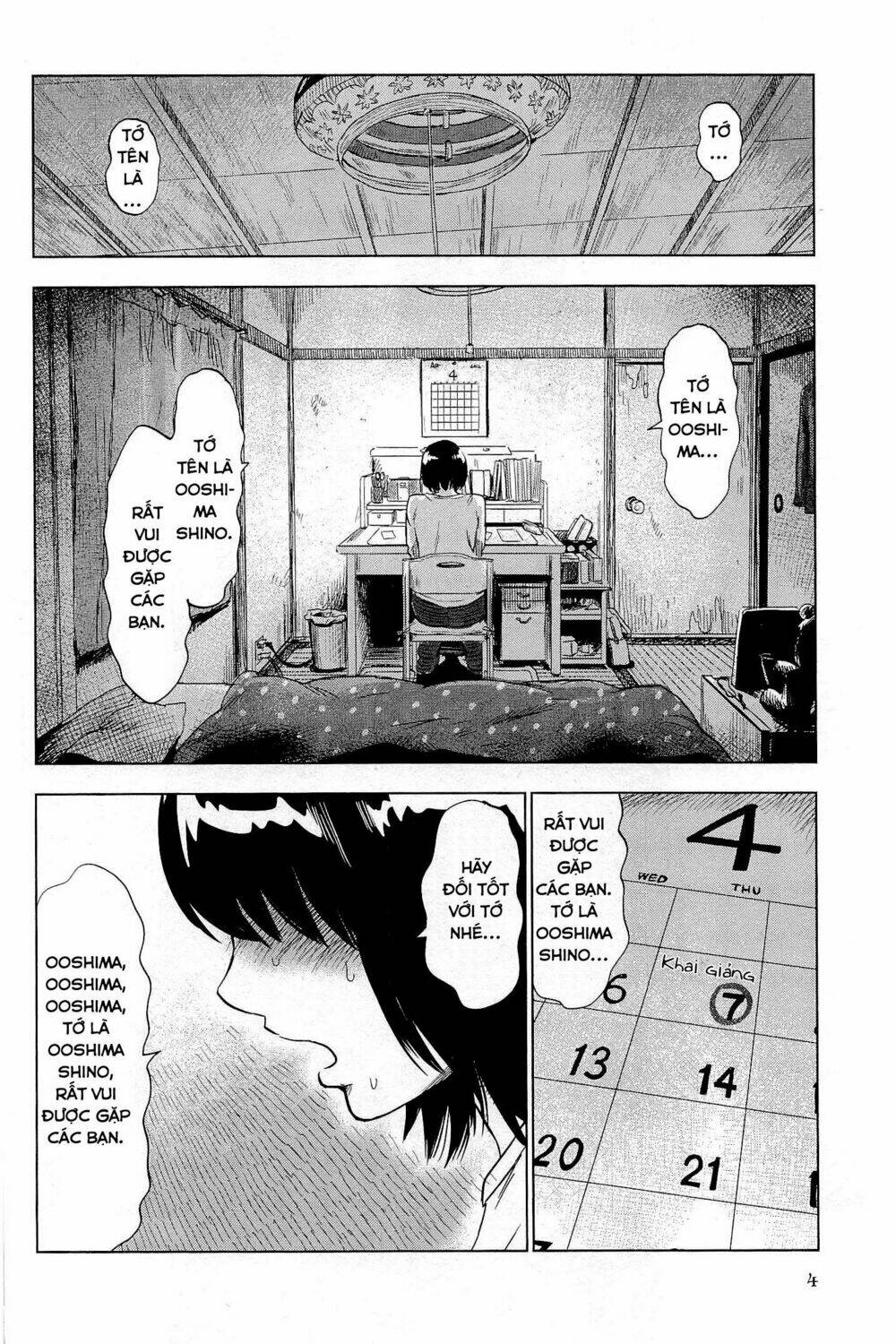 Shino-Chan Wa Jibun No Namae Ga Ienai Chương 1 Ảnh 10