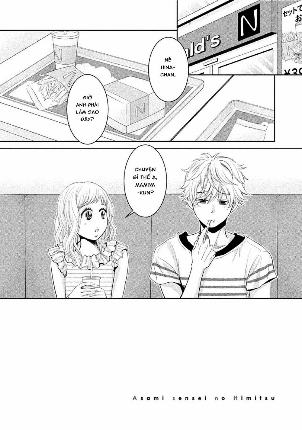 Asami-Sensei No Himitsu Chương 14 Ảnh 5