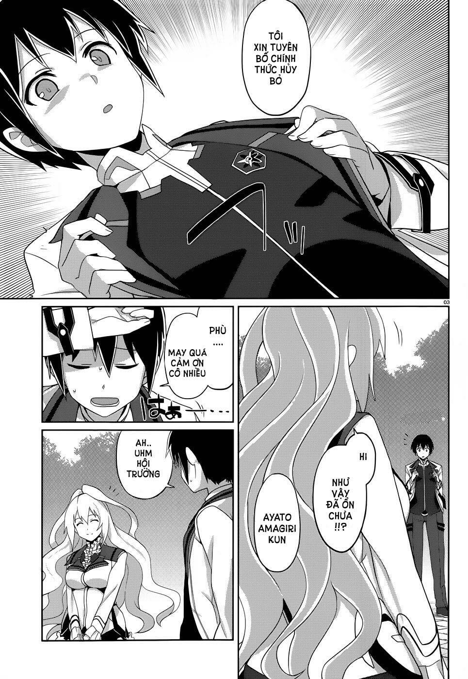 Gakusen Toshi Asterisk Chương 3 Ảnh 6