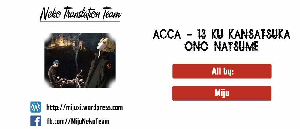 Acca - Cục Thanh Tra 13 Bang Chương 14 Ảnh 2