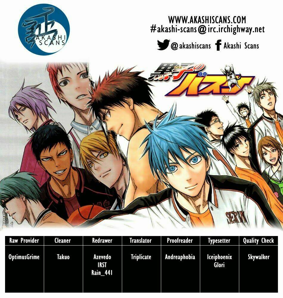 Vua Bóng Rổ Kuroko Chương 255 Ảnh 3