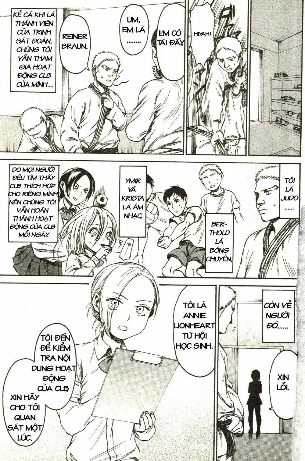 Shingeki! Kyojin Chuugakkou Chương 9 Ảnh 7