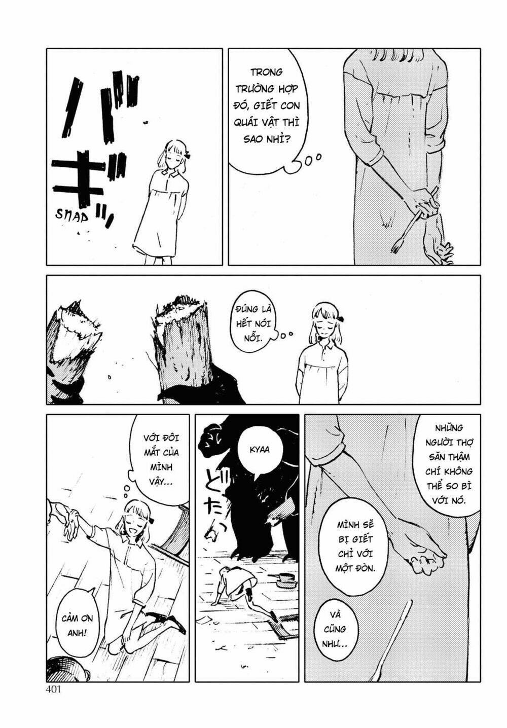 Quái Thú Và Cô Gái Mù Chương 1 Ảnh 14