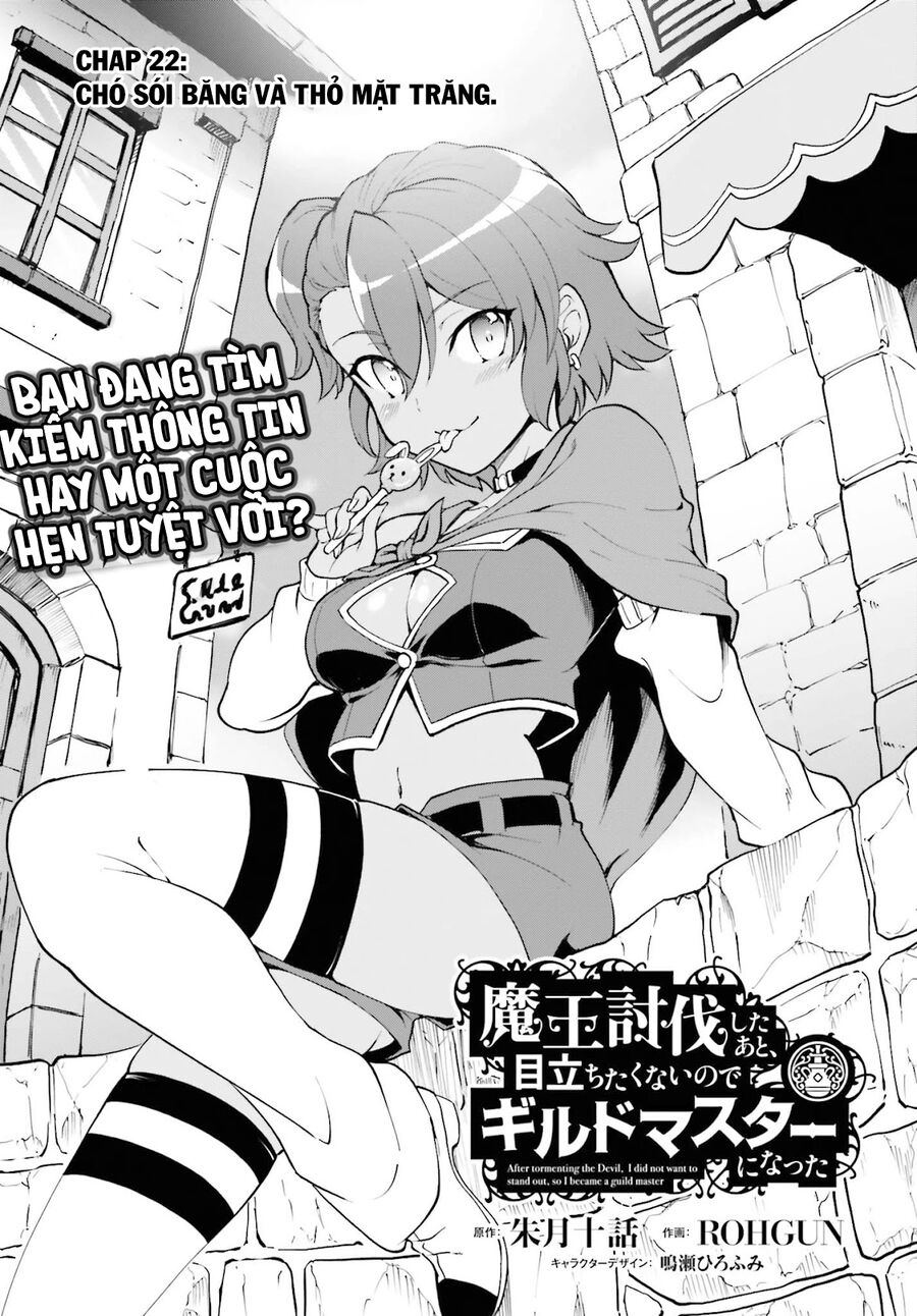 Maou Toubatsu Shita Ato, Medachitakunai Node Guild Master Ni Natta Chương 22 Ảnh 2