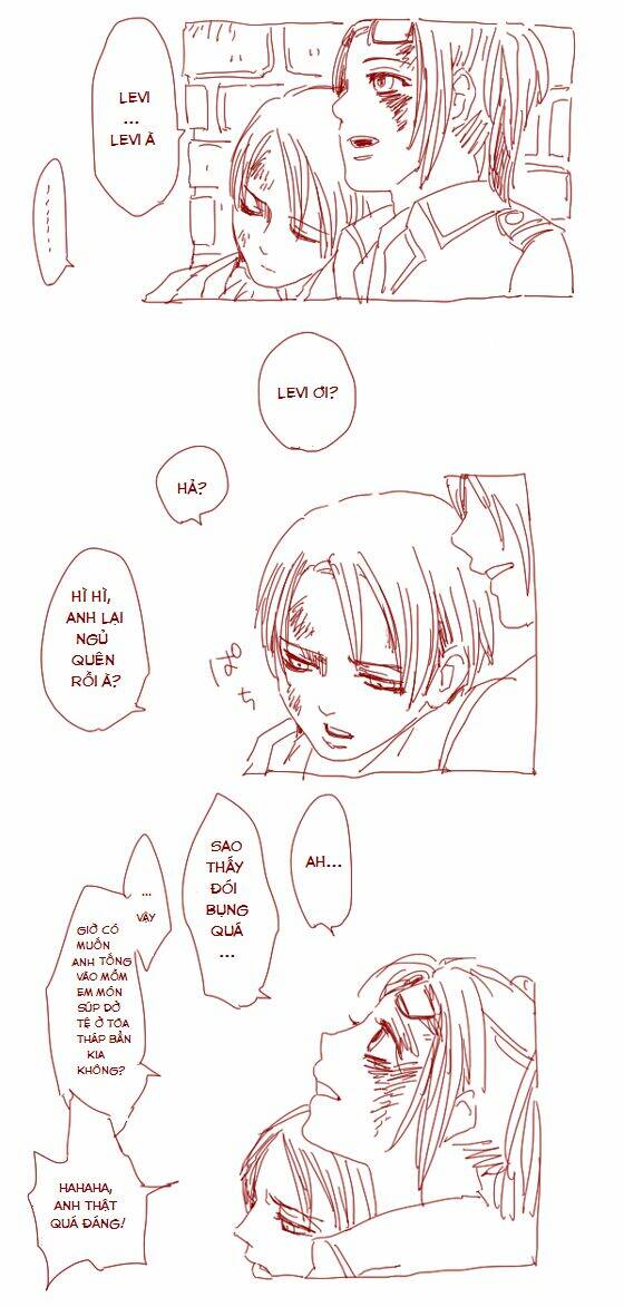 Tấn Công Người Khổng Lồ - Doujinshi Levihan Chương 2 Ảnh 2
