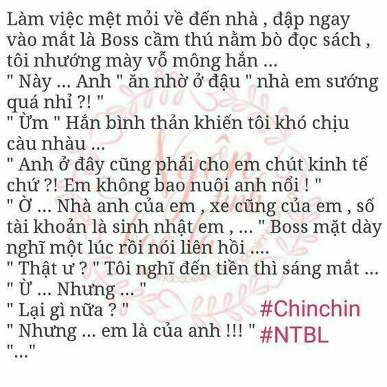 Những Mẩu Truyện "Ngôn Tình" [Ngọt, Sủng, Hài] Chương 1 Ảnh 7