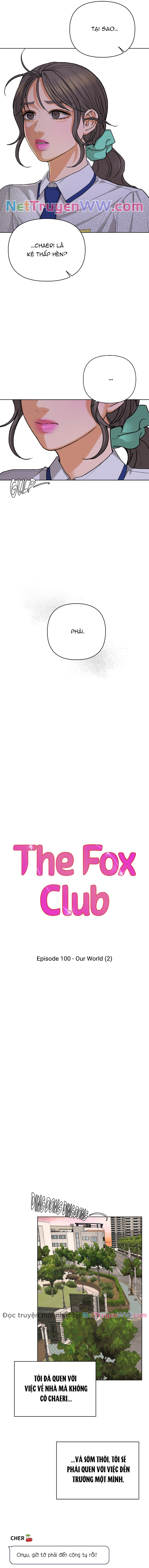 Câu Lạc Bộ Fox Chương 100 Ảnh 6