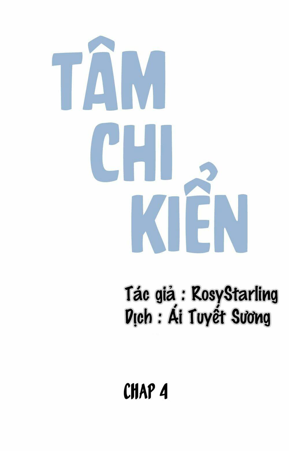 Tâm Chi Kiển Chương 4 Ảnh 2