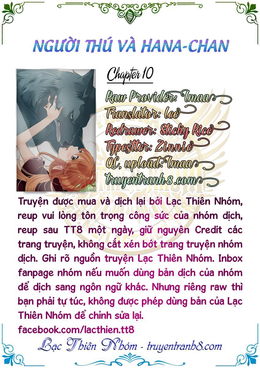 Người Thú Và Hana-Chan Chương 10 Ảnh 5