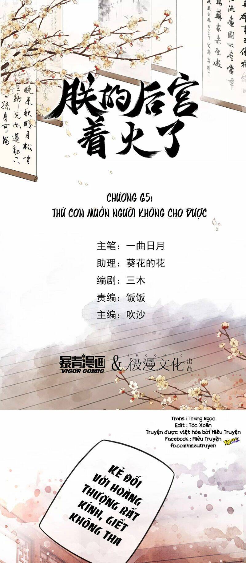 Hậu Cung Của Trẫm Cháy Rồi! Chương 65 Ảnh 2