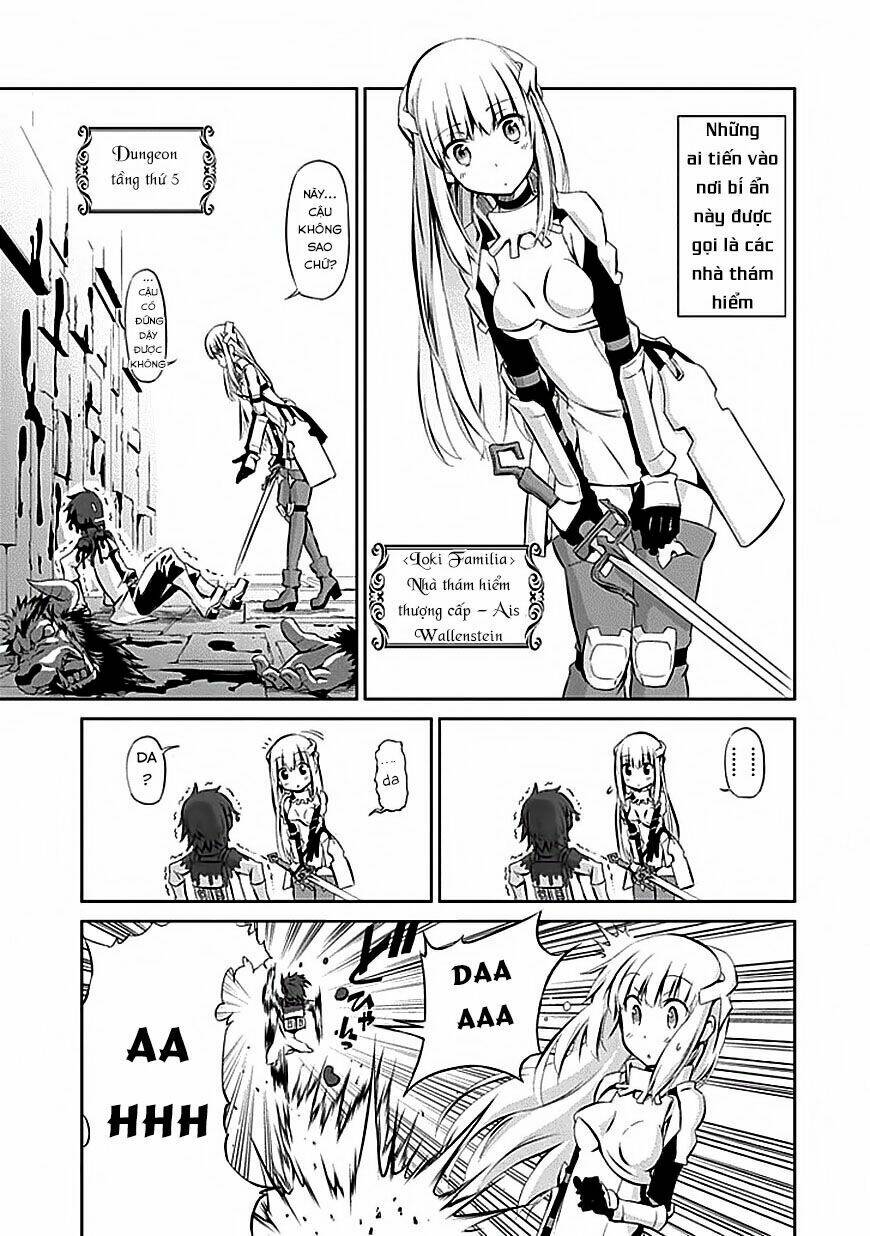 Dungeon Ni Deai Wo Motomeru No Wa Machigatte Iru Darou Ka Gaiden - Sword Oratoria Chương 1 Ảnh 6