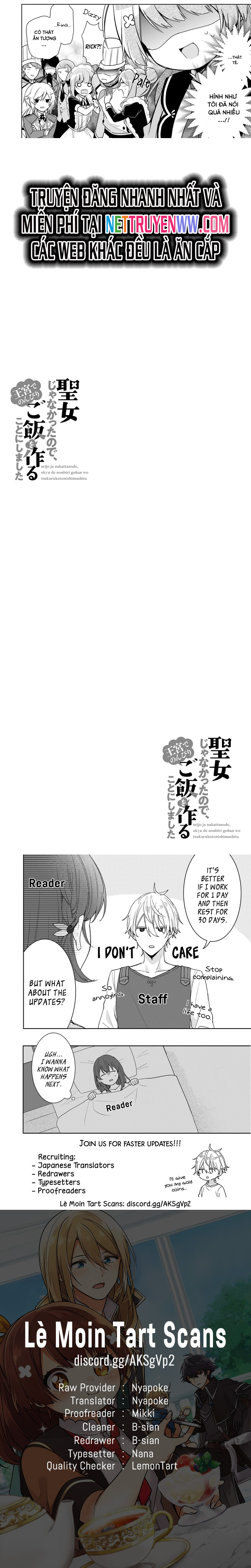 Seijo Ja Nakatta No De, Oukyuu De Nonbiri Gohan Wo Tsukuru Koto Ni Shimashita Chương 7 Ảnh 11