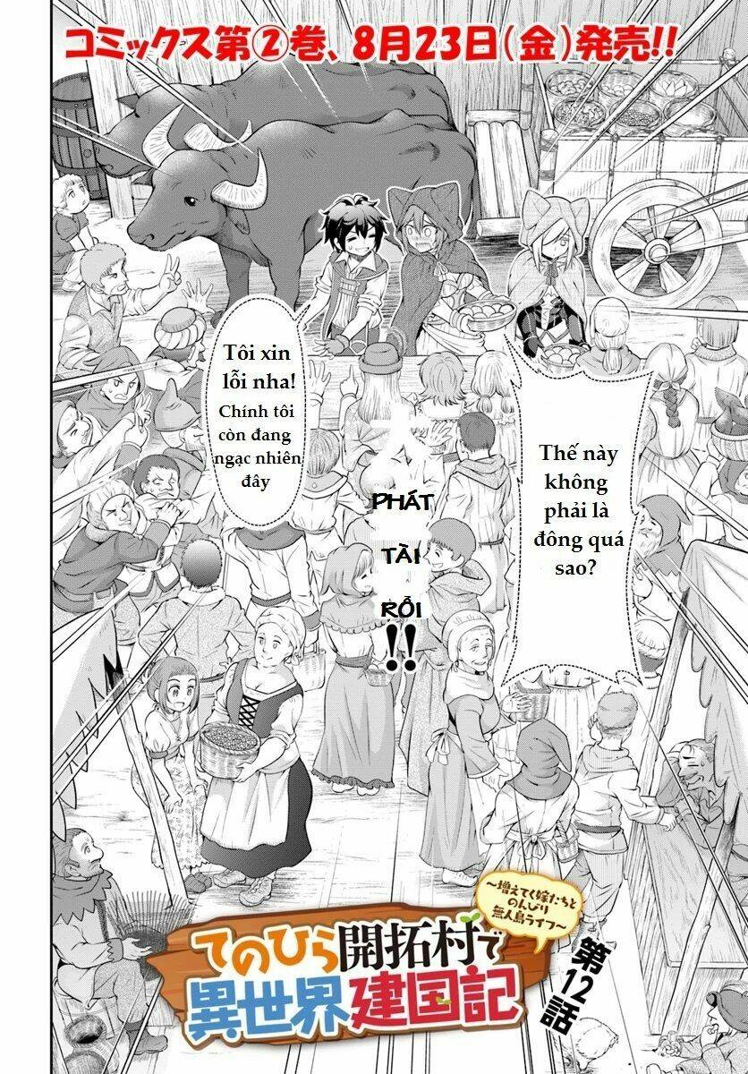 Tenohira Kaitaku Mura De Isekai Kenkokuki: Fueteku Yome-Tachi To Nonbiri Mujintou Life Chương 12 Ảnh 4