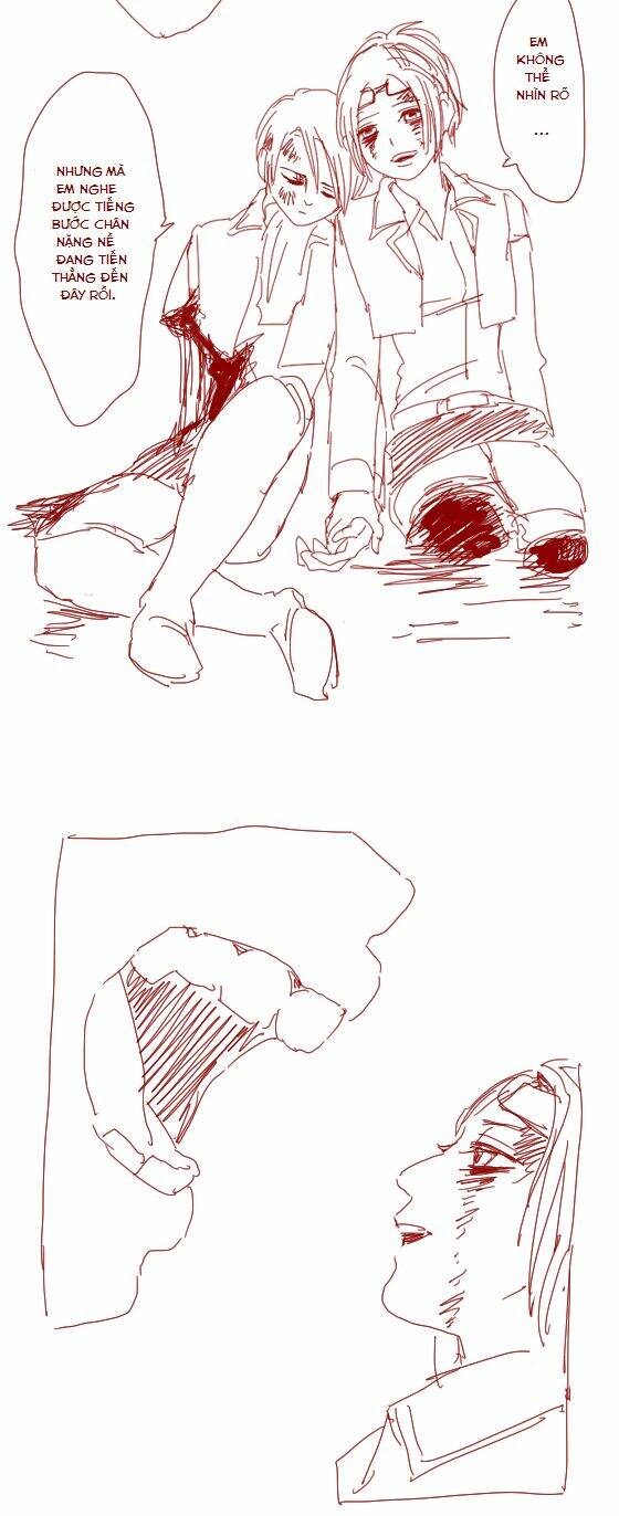 Tấn Công Người Khổng Lồ - Doujinshi Levihan Chương 2 Ảnh 5