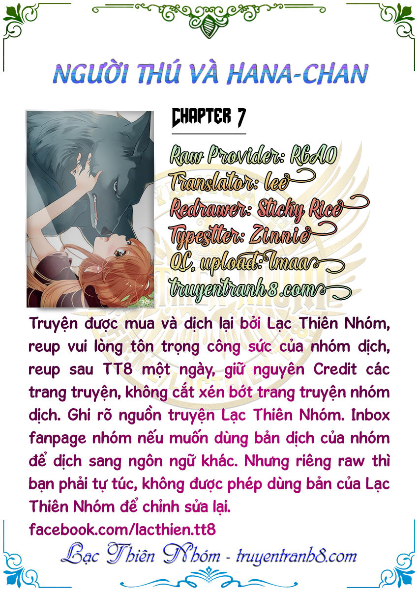 Người Thú Và Hana-Chan Chương 7 Ảnh 5
